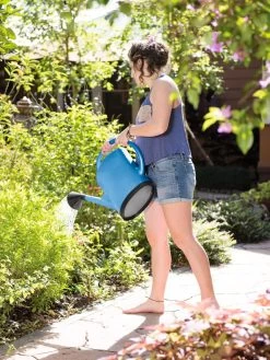 French Blue Watering Can -Green Haven Shop 06341 1341 tif