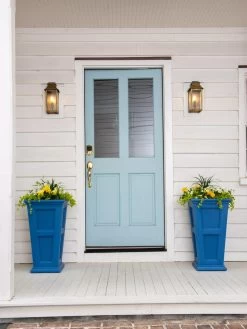 Fairfield Self-Watering Tall Patio Planters, 28” -Green Haven Shop 39 342 081 tif