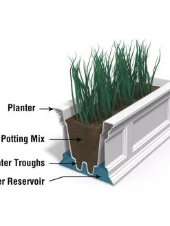 Fairfield Self-Watering Window Box, 3’ 11 Fairfield Self-Watering Window Box, 3’ -Green Haven Shop 39344 106V tif