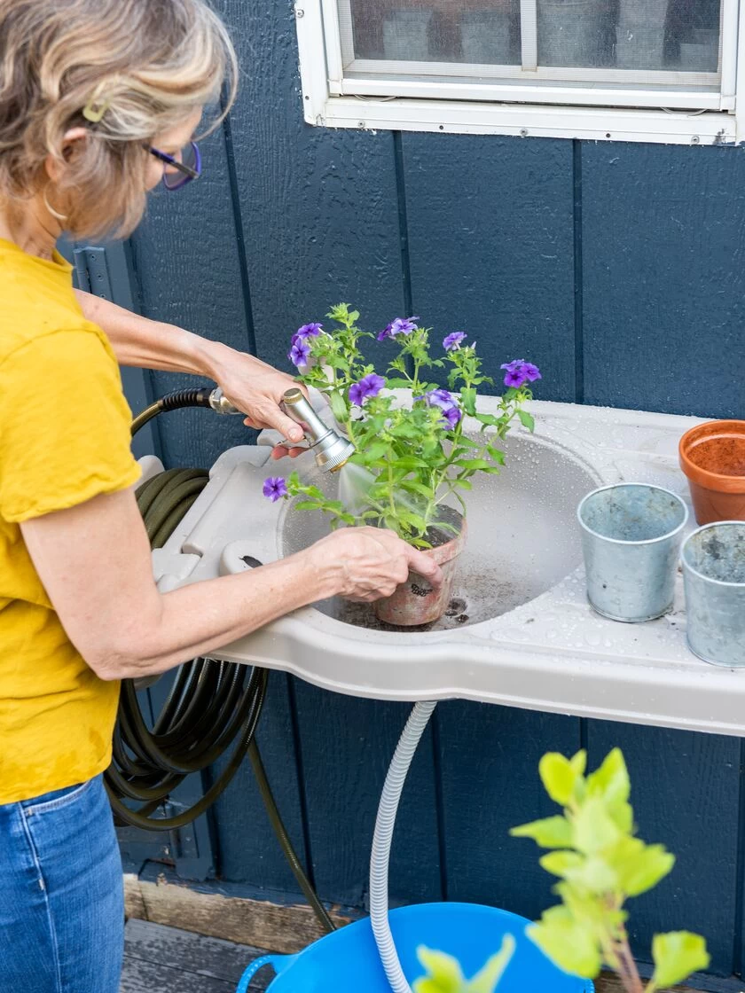Riverstone Outdoor Sink 4 Riverstone Outdoor Sink - Image 4