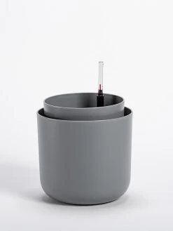 Tolita Recycled Self-Watering Flower Pot, 8" Diameter 6 Tolita Recycled Self-Watering Flower Pot, 8" Diameter -Green Haven Shop 3 4 crop 8612965 08V tif