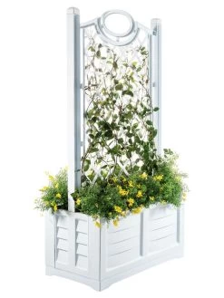 Separate Flower Box With Trellis -Green Haven Shop 3 4 crop 8613626 14V