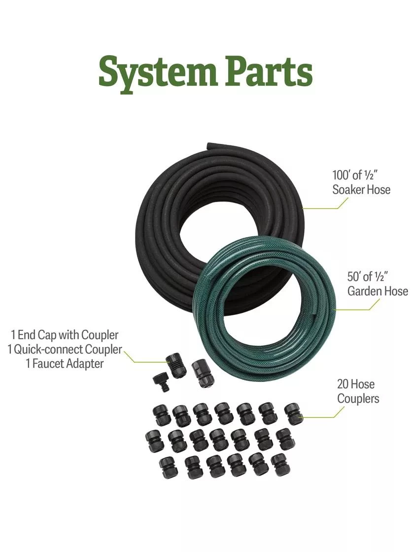 Landscape Snip-n-Drip Soaker System 2 Landscape Snip-n-Drip Soaker System - Image 2
