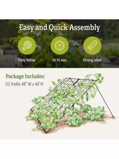 Large Cucumber Trellis -Green Haven Shop 8587082 product details