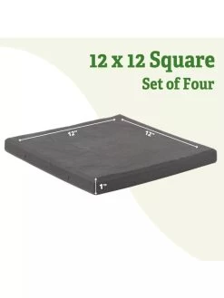 12" X 12" Stomp Stones™, Set Of 4 -Green Haven Shop 8587319 2