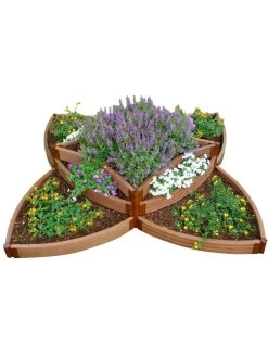 Classic Sienna Versailles Sunburst Raised Garden Bed With 2" Boards 9 Classic Sienna Versailles Sunburst Raised Garden Bed With 2" Boards -Green Haven Shop 8588252 07v