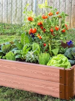 Composite Raised Bed With 1" Boards, 11" -Green Haven Shop 8588269 02V tif