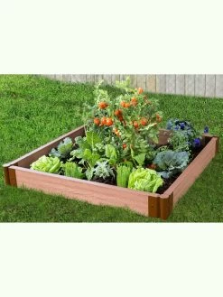Classic Sienna Composite Raised Bed, 5-1/2" High With 2" Boards 10 Classic Sienna Composite Raised Bed, 5-1/2" High With 2" Boards -Green Haven Shop 8588270 02v