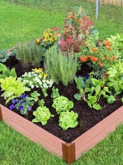 Composite Raised Bed With 1" Boards, 11" -Green Haven Shop 8588274 03V tif