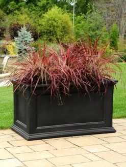 Fairfield Self-Watering Patio Planters, 20” X 36” -Green Haven Shop 8588417 12V tif
