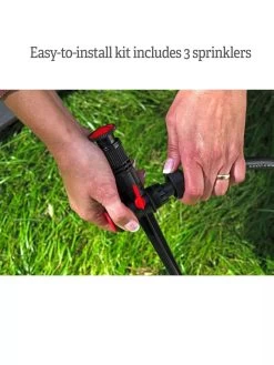 Snip-n-Spray Garden And Landscape Sprinkler System -Green Haven Shop 8589718 7167 install