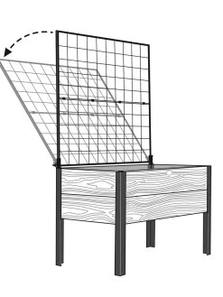 Space-Maker Pivoting Trellis, 4' -Green Haven Shop 8590247 001 tif