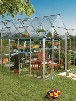 Canopia® By Palram Harmony™ Snap & Grow Greenhouse, 8' -Green Haven Shop 8591044 01V tif