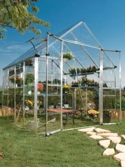 Canopia® By Palram Harmony™ Snap & Grow Greenhouse, 8' -Green Haven Shop 8591047 01V tif