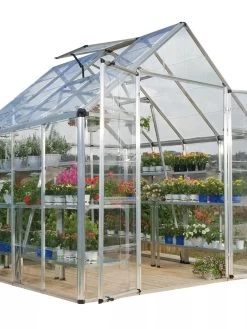 Canopia® By Palram Harmony™ Snap & Grow Greenhouse, 8' -Green Haven Shop 8591047 02V tif