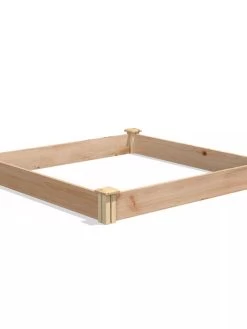 Cedar Raised Garden Bed, 4' X 4' X 6" -Green Haven Shop 8591724 04V tif