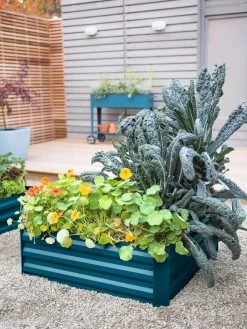 Demeter Corrugated Metal Raised Bed, 34" X 34"