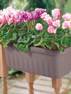 Adjustable Self-Watering Railing Planter, 24" -Green Haven Shop 8592173 02V tif