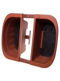 Self-Watering Saddle Railing Planter, 16" -Green Haven Shop 8592175TC 2028z tif