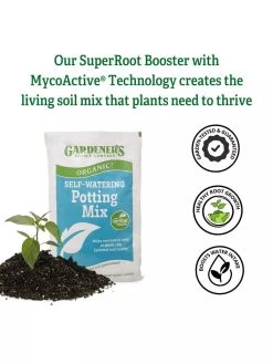Organic Self-Watering Potting Mix, 20 Qts. -Green Haven Shop 8592225 3