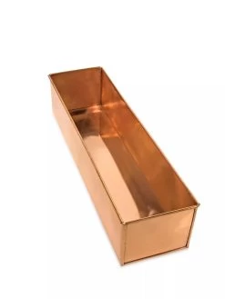 Tall Rectangular Copper Plant Tray, 18" X 5" X 4" -Green Haven Shop 8593534 1194 tif