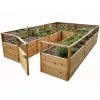 Garden In A Box Cedar Raised Bed, 8' X 12'