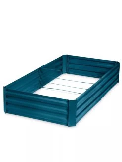 Demeter Corrugated Metal Raised Bed, 34" X 68" -Green Haven Shop 8594183 9543BL tif