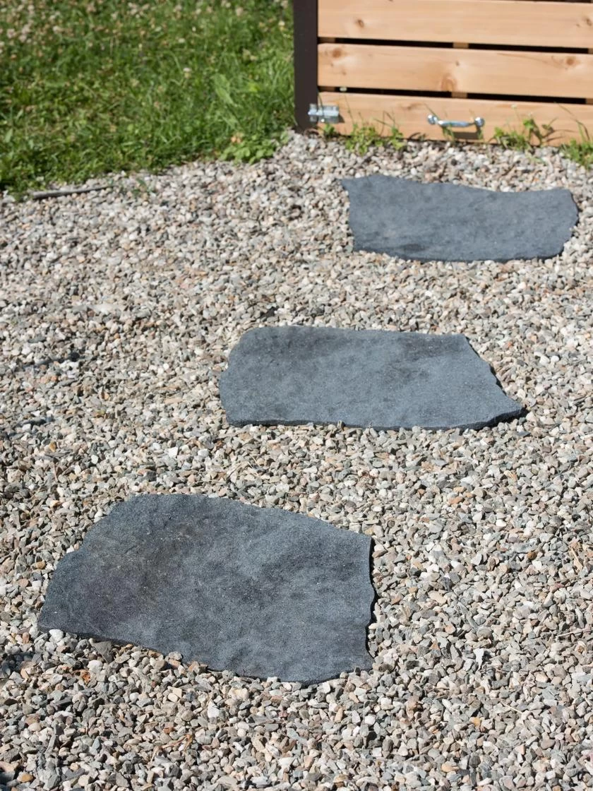 Recycled Rubber Flagstone Stepping Stone 6 Recycled Rubber Flagstone Stepping Stone - Image 6