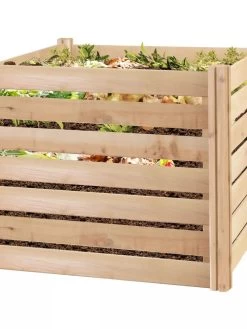 Cedar Wood Composter, 23 Cubic Feet 9 Cedar Wood Composter, 23 Cubic Feet -Green Haven Shop 8594623 02V tif