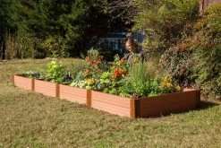 Composite Raised Bed With 1" Boards, 11" -Green Haven Shop 8595613 02V tif