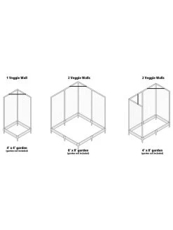 Stack & Extend Veggie Wall -Green Haven Shop 8595683 03V 3 4