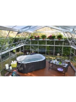 Canopia® By Palram Americana™ Greenhouse, 12' X 12' -Green Haven Shop 8595693 04v