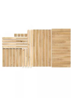 Elevated Cedar Garden Bed, 2' X 4' X 31" -Green Haven Shop 8596147 07V 3 4