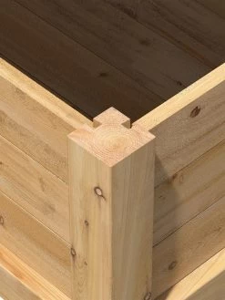 Elevated Cedar Garden Bed, 2' X 4' X 31" -Green Haven Shop 8596147 08V tif