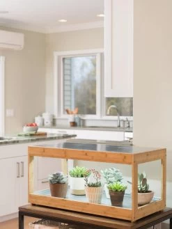 Low Bamboo LED Grow Light Garden -Green Haven Shop 8597720 9385 tif