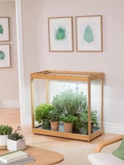 Medium Bamboo LED Grow Light Garden -Green Haven Shop 8597883 9271 tif