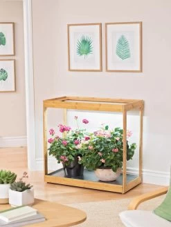 Medium Bamboo LED Grow Light Garden -Green Haven Shop 8597883 9279 tif