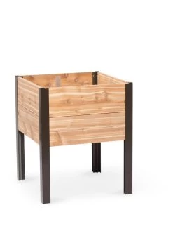 Elevated Cedar Planter Box, 2' X 2' -Green Haven Shop 8597991 10040 tif