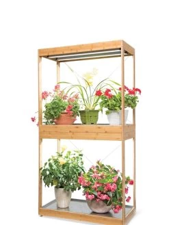 Bamboo Display LED Grow Light Garden 14 Bamboo Display LED Grow Light Garden -Green Haven Shop 8598086 4001 tif