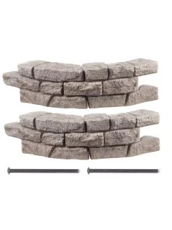 Rock Lock Interlocking Garden System, Curved Sets -Green Haven Shop 8598737 01V 3 4