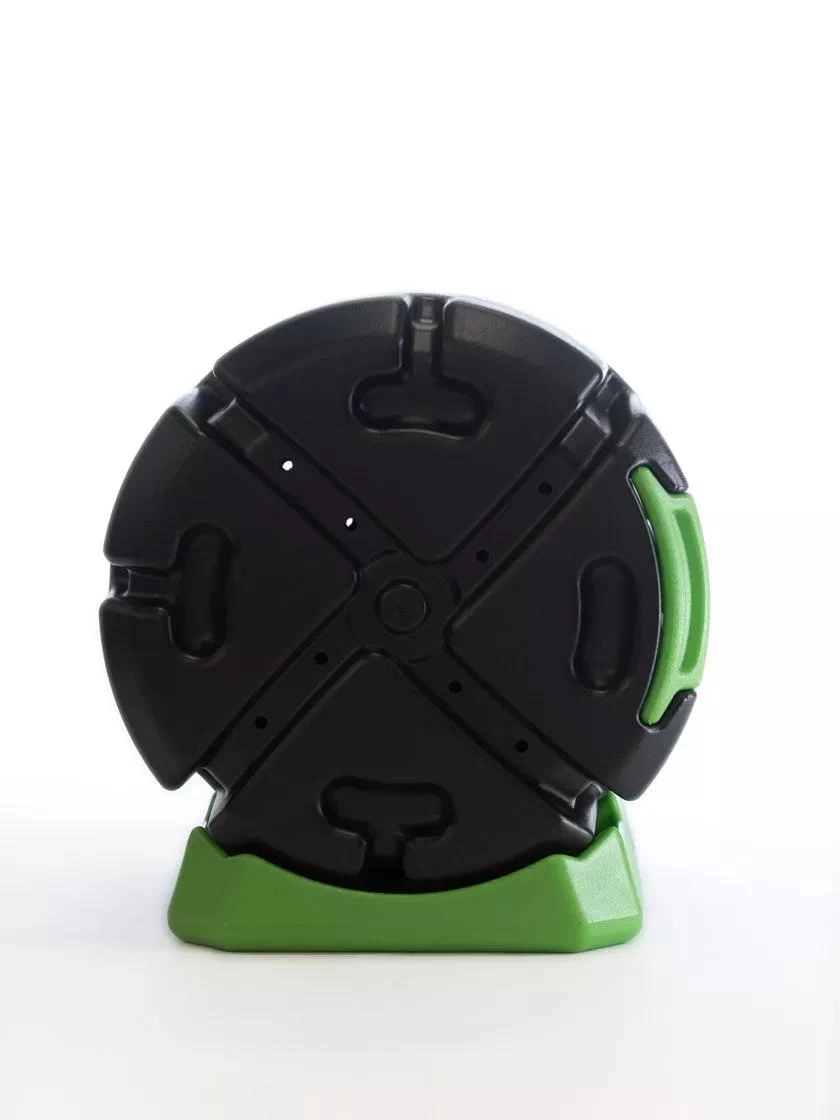 Hot Frog Rolling Compost Tumbler Bin, 37 Gallon 3 Hot Frog Rolling Compost Tumbler Bin, 37 Gallon - Image 3