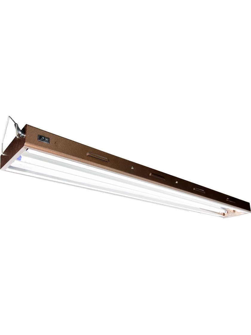 T5 Designer 2-Tube Fixture With Bulbs, 4' 1 T5 Designer 2-Tube Fixture With Bulbs, 4'