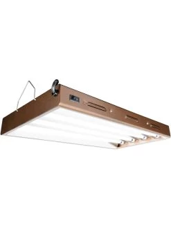 T5 Designer 4-Tube Fixture With Bulbs, 2'