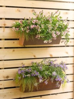 Corten Steel Vertical Planter -Green Haven Shop 8599058 0772 tif