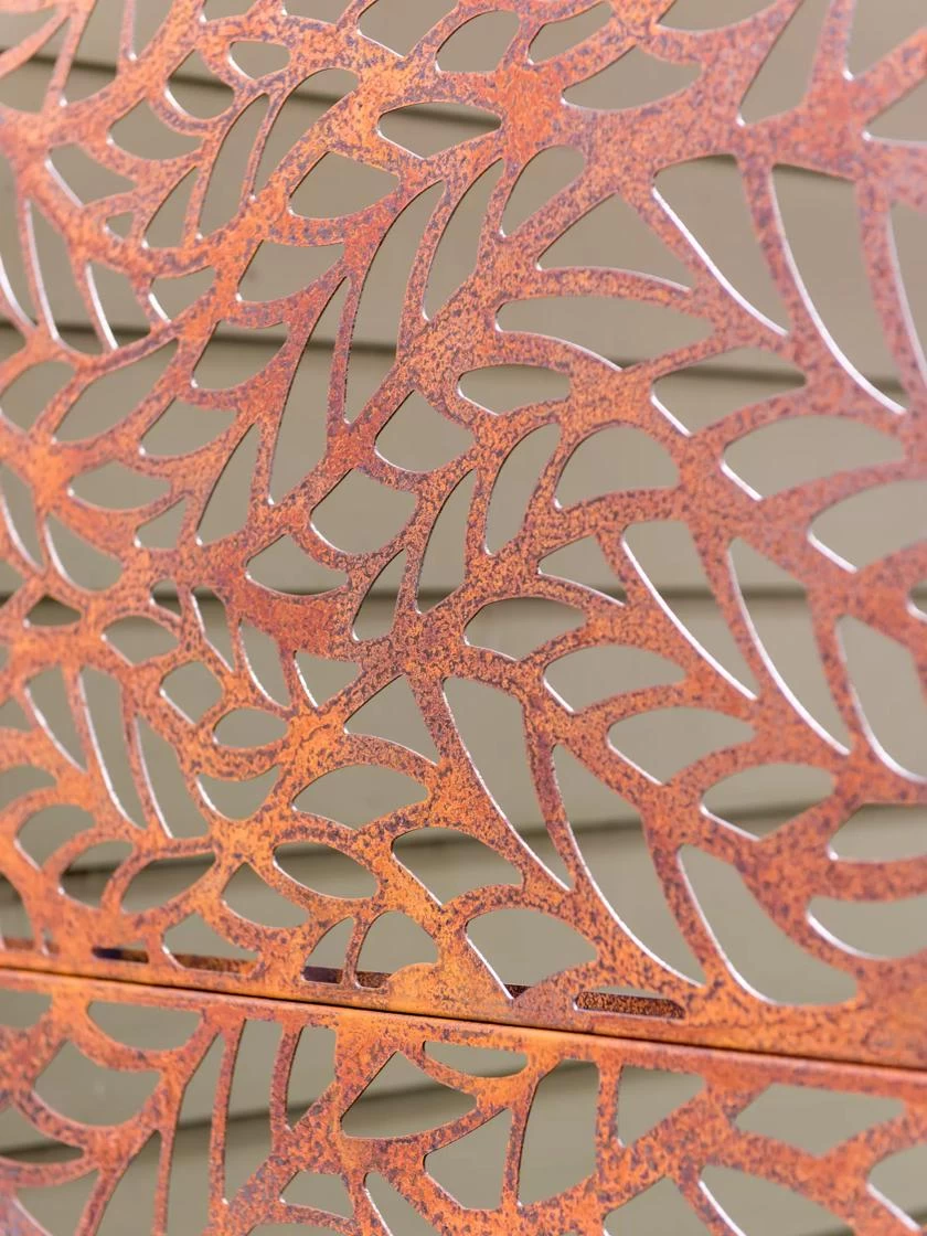 Veradek 3-Panel Privacy Screen Set, Flowleaf 2 Veradek 3-Panel Privacy Screen Set, Flowleaf - Image 2