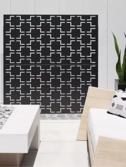 Veradek 2-Panel Privacy Screen Set, Quadra