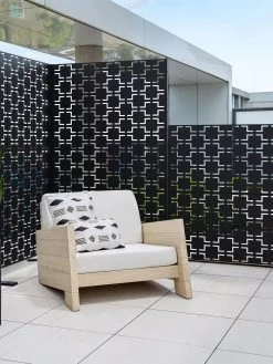 Veradek 2-Panel Privacy Screen Set, Quadra 11 Veradek 2-Panel Privacy Screen Set, Quadra -Green Haven Shop 8599207 10V tif