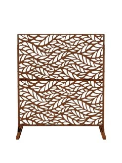 Veradek 2-Panel Privacy Screen Set, Flowleaf -Green Haven Shop 8599212 13V tif