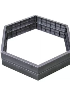 Exaco Hexagonal Raised Garden Bed Planter -Green Haven Shop 8599285 04V tif