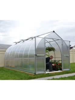 Canopia® By Palram Bella™ Greenhouse, 8' -Green Haven Shop 8599339 01v
